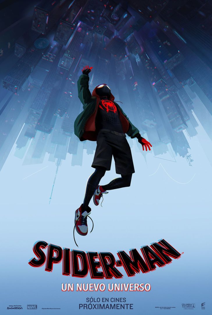 Trailer Película de Animación 3D Spiderman, Un Nuevo Universo